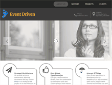 Tablet Screenshot of eventdriven.com